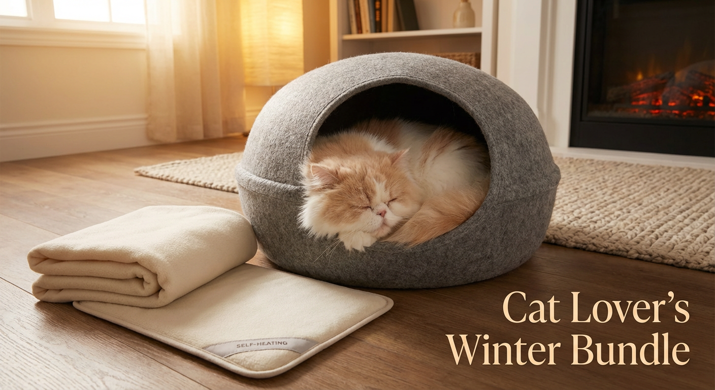 Cat Lover’s Winter Bundle – Cozy Essentials for Indoor Cats